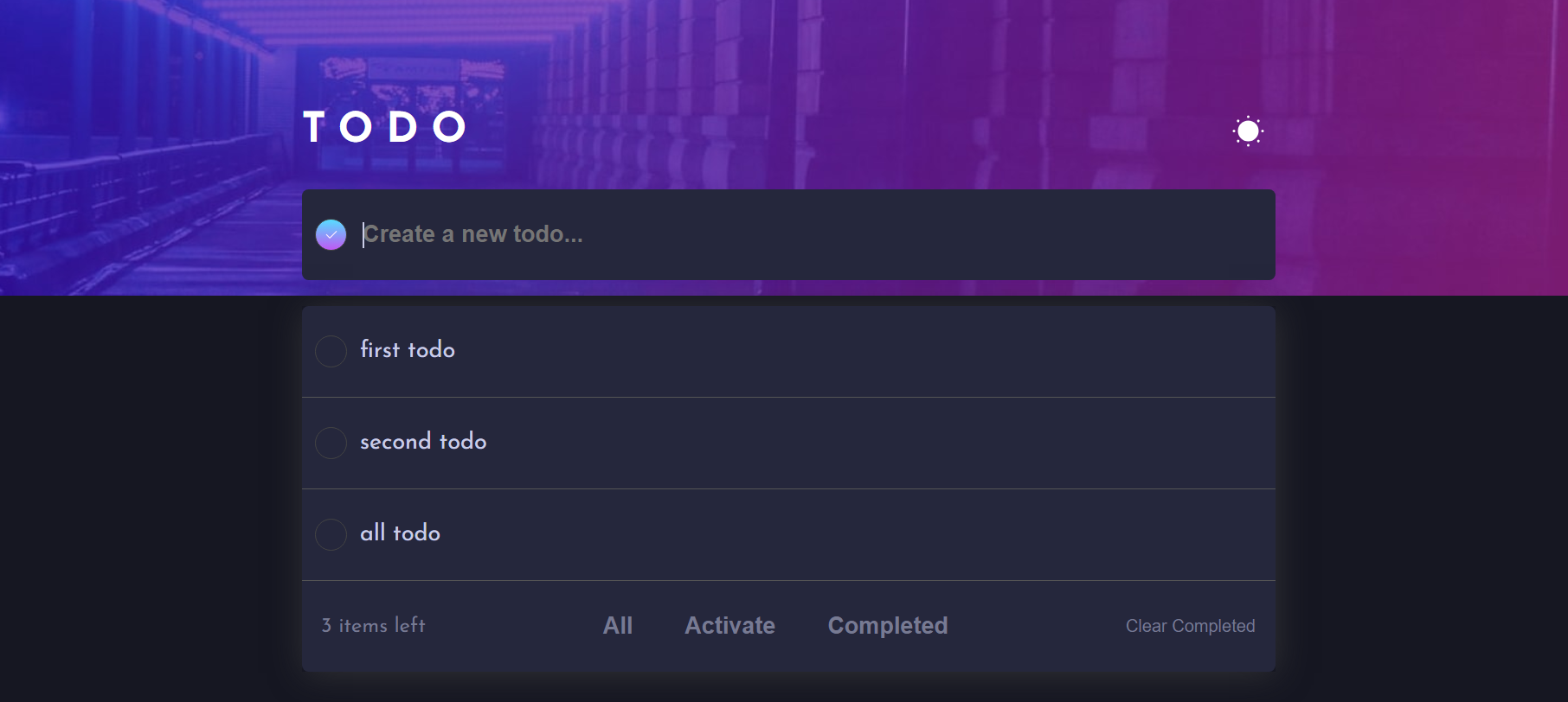 Todo App